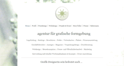Desktop Screenshot of grafische-agentur.de