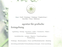 Tablet Screenshot of grafische-agentur.de